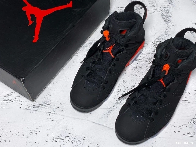 Kick Theory Infrared 6 384664-060 Black OG Jordan Retro Air 0803